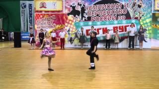 Russian Open Boogie Woogie Championship '16 - Juniors /Final - Lebedev Kirill - Milovanova Dana