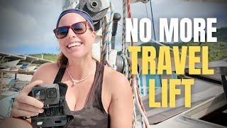 HAULING OUT a 48' CAT on a TRAILER | SailAway 303