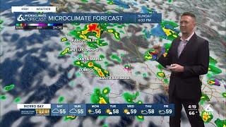 Rain returns this weekend with dramatically cooler temps