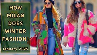 ITALIAN Winter Street Style Trends in Milan That Will Dominate 2025