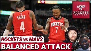 Jalen Green & Alperen Sengun Lead Balanced Attack As Houston Rockets Beat Kyrie & The Mavericks