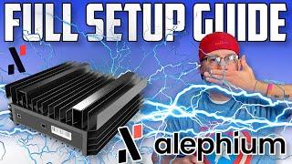  IceRiver AL0 Alephium ASIC - Full setup and support Guide | Tips and Tricks | Unboxing and review