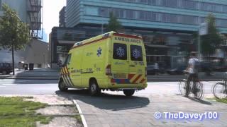 A1 AMBU 17155 Pretorialaan/Herman Costerstraat Rotterdam bon 70963