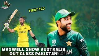 MAXWELL BHAI SAAB FORM ME GAYE HAIN OR PEHNTA BE LAGA DIYA.#PAKISTAN VS AUSTRALIA