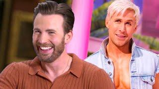 Chris Evans REACTS to Ryan Gosling's Barbie Transformation (Exclusive)