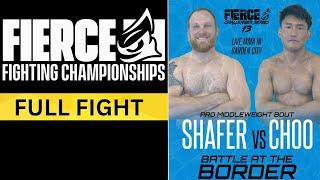 FULL FIGHT COLE SHAFER VS  CHRIS CHOO