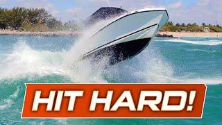 Fly it like you stole it! / 100% Drone Haulover Boats / Rough Waves!