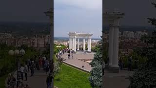 Beautiful white gazebo! Poltava city