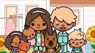 Family Morning Routine In The *BIG FAMILY HOME*  | *VOICED  * | Toca Life World 