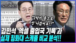 [뉴스트라다무스] 김민석이 공개한 출입국 기록 분석한 이준우!! “두 번째 학기는 아예 통으로 안 갔는데 나중에 석사 학위가 나온다”