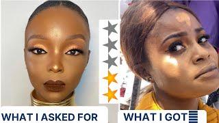 I WENT TO THE WORST REVIEWED MAKEUP ARTIST IN MY CITY!#worstreviewedmakeupartist