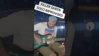 Killer Queen solo improvised #guitarsolo #queen #freddymercury #music #musician #solo #guitar