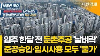 입주 한달 전 둔촌주공 1.2만세대 '날벼락'…준공승인·임시사용승인 모두 '불가'