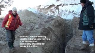 Miner Mountain Gossan Cap Part 2 - November 2010 Trenching