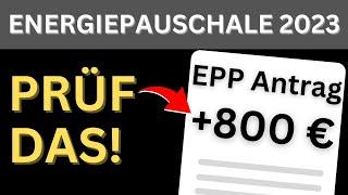 Energiepreispauschale 2022 beantragen - Bis zu 800€ für Minijob, Rentner, Studenten, Steuererklärung