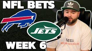 Bills vs Jets MNF Week 6 Bets - NFL Thursday Picks With Kyle Kirms