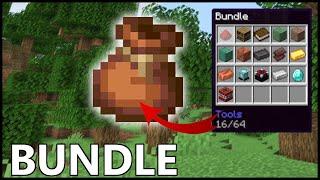 How To Use A BUNDLE In Minecraft