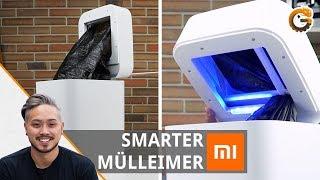 Smarte Xiaomi Mülleimer Townew T1: Mülleimer mit Sensor und Lüfter