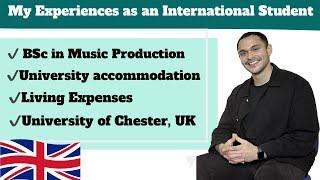 American Student’s Journey in Music Production at University of Chester | UK Experience