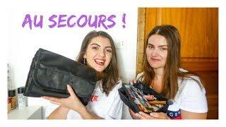 On se maquille avec la trousse de l'autre !