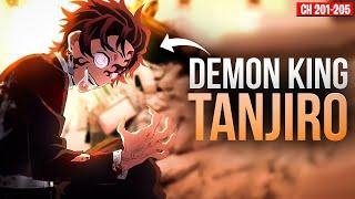 Who Defeated The Demon TANJIRO? | CHAPTER 201-205 | Demon Slayer Sunrise Countdown Arc|