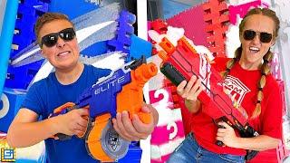 Apocalypse Survival Fortress Nerf Battle Royale!
