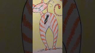 Cat pooing. #cats #catshorts #catvideos #catdrawings #catcartoon #cat #shorts