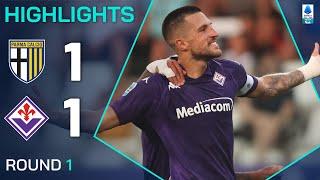 PARMA-FIORENTINA 1-1 | HIGHLIGHTS | Biraghi rescues a point with a screamer | Serie A 2024/25