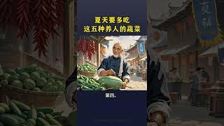 夏天要吃這五種最養人的蔬菜#老祖宗的智慧 #養生知識 #養生之道