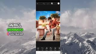 Pic main new border editing / Anmol editor / kinemaster video editing / pic's art photo editing