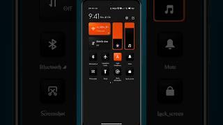 #Miui 13 Best Control Center!! Top miui 13 Theme!! Dark miui theme!! #miui13themes, #shots, #video,