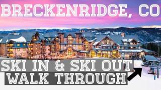 Ultimate Ski Experience Unveiled: Ski-IN/Ski-OUT Resort in Breckenridge, CO - Walkthrough & Review!