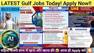 LATEST gulf jobs today, jobs in Nigeria, Italy jobs, gulf jobs 2024, dubai jobs today️