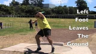 2015 Tom WALSH and NZL Rotational throwers observations Shot put training camp Waitakere 2015