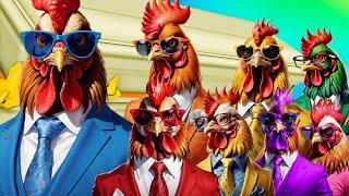 SUPER MEGAMIX FUNNY ROOSTERS & CHICKENS COFFIN DANCE ASTRONOMIA