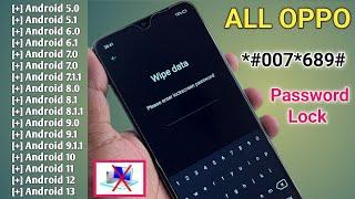 Sep... 2023:- All Oppo Reset Password How to fix forgot lockscreen Password Any Oppo Phone