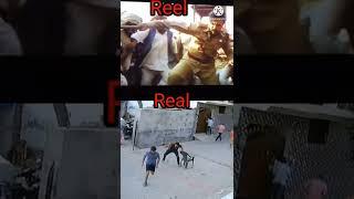 real RRR ram  charan entry || vs real entry !!