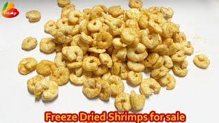 High Quality Freeze Dried Shrimps Wholesale Price #seafood #freezedriedshrimps