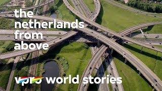 The Dutch transportation network - The Netherlands from above