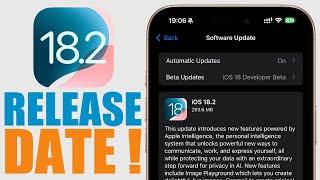 iOS 18.2 Final Release Date !