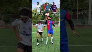 Ronaldo steps with leg power  Messi flows with hand control #football #ronaldo