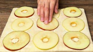 If you have 2 apples and puff pastry, you will get a better dessert than in a pastry shop!