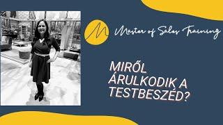 Miről árulkodik a testbeszéd? - Család-Barát TV interjú Bíró Nórával (Master of Sales Training)