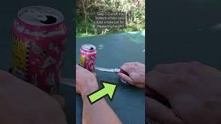 How to make a soda can stove