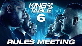 Official Rules | King of the Table 6