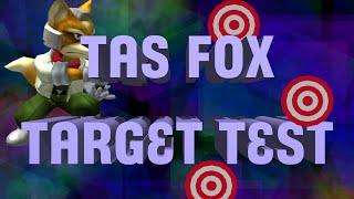 [TAS] Fox Does Every Target Test Stage (SSBM)