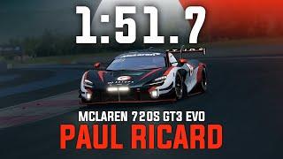 Paul Ricard 1:51.7 - Mclaren 720S GT3 EVO - GO Setups | ACC 1.10.2