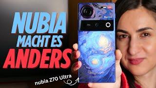 So sollte ein Smartphone 2025 aussehen: nubia Z70 Ultra Smartphone Review /moschuss.de