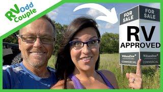 Buying RV Friendly Land (because you need a home base!)