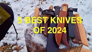 My Top 5 Knives of the year 2024. Tough choices!!